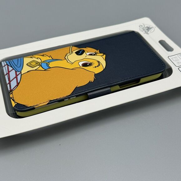 NIP Disney Parks D-Tech Lady & The Tramp iPhone XS Folio Case Spaghetti Dinner - Picture 6 of 10